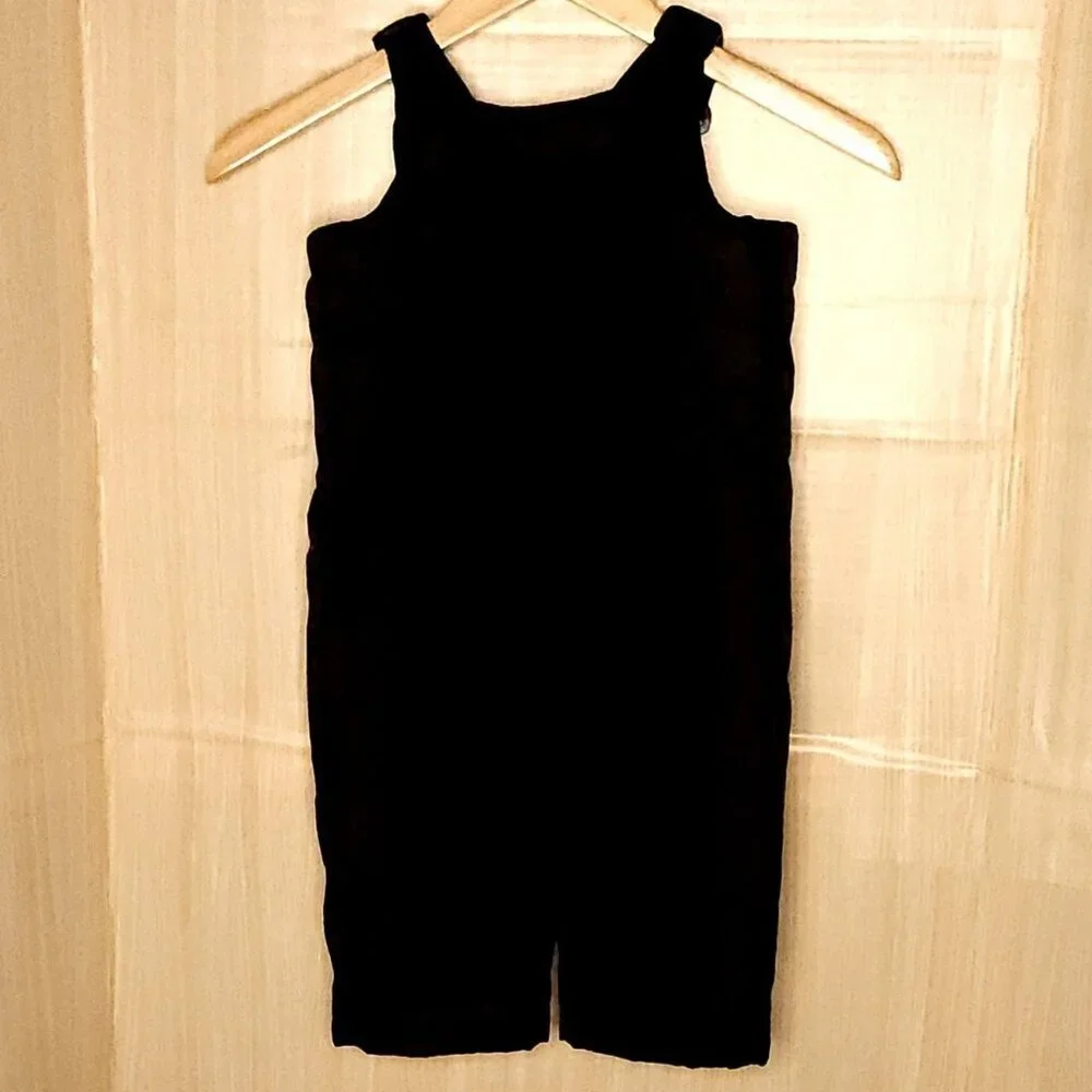 Old Navy Toddler Black Snow Bibs 18-24 Months